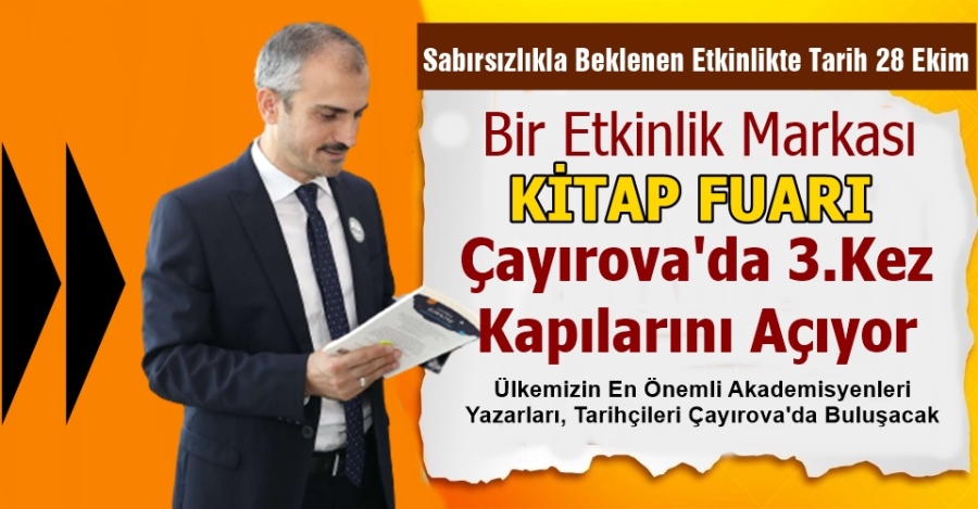 Bir Kültür Klasiği Kitap Fuarı 3. Kez Çayırova