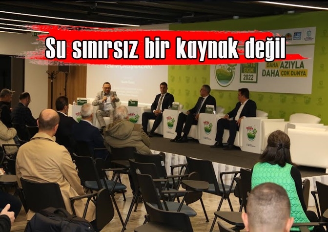 Su sınırsız bir kaynak değil