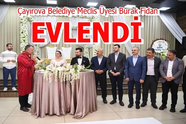 Burak Fidan Evlendi