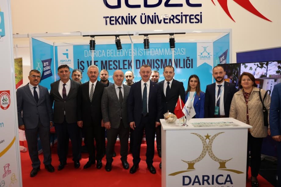 İstihdam Fuarı’nda Darıca’nın standına yoğun ilgi