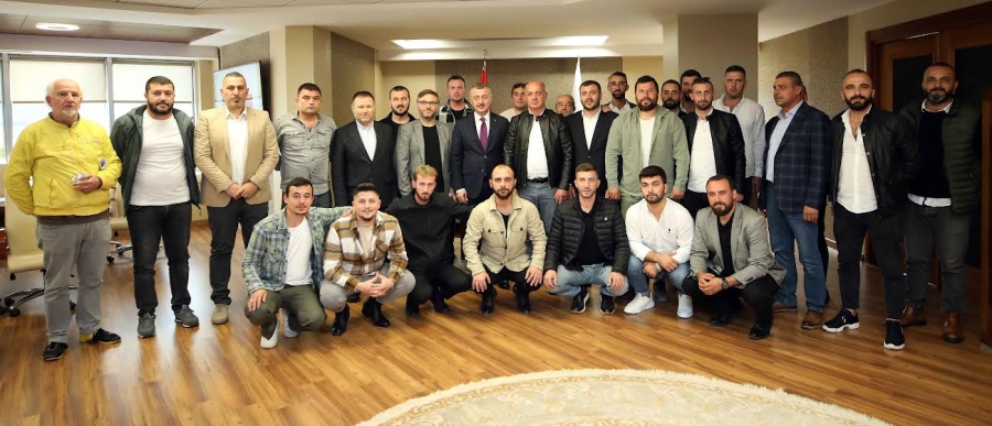 Teleferik Projesi için Başkan Büyükakın’a teşekkür ettiler