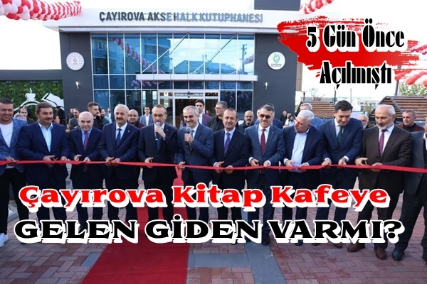 Çayırova Kitap Kafeye Gelen Giden Var mı?