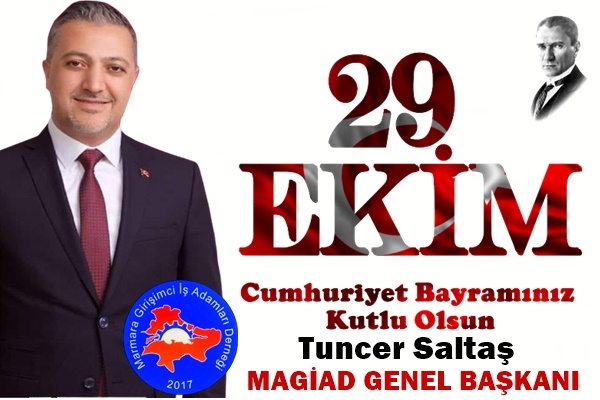 Tuncer Saltaş Cumhuriyet Bayramını Kutladı
