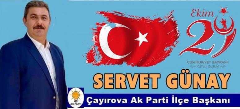 Başkan Günay Cumhuriyet Bayramını Kutladı