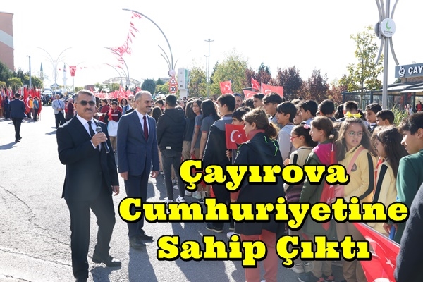 Çayırova’da Cumhuriyet Bayramı coşkusu