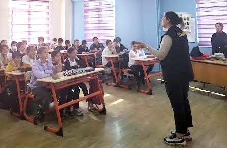 itfaiyeden öğrencilere eğitim