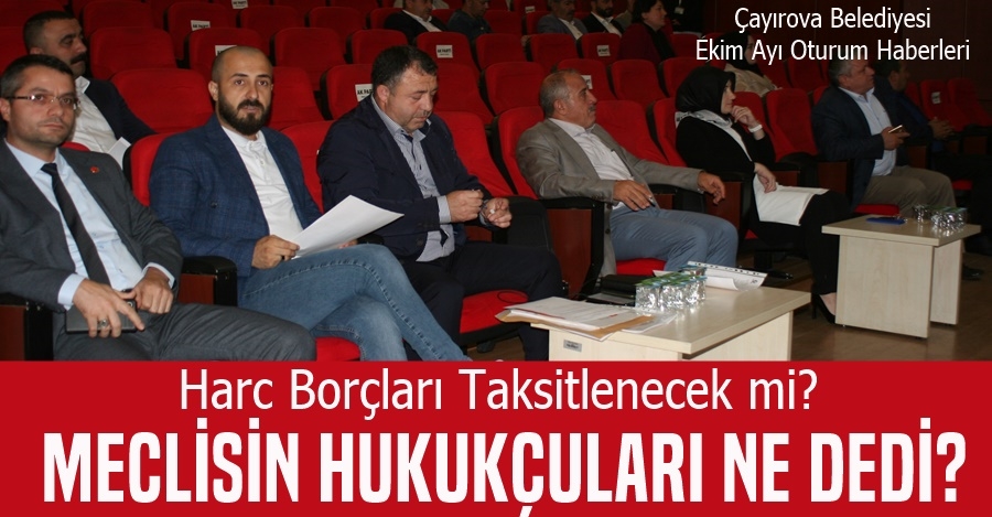 Harc Borçları Taksitlenecek mi?