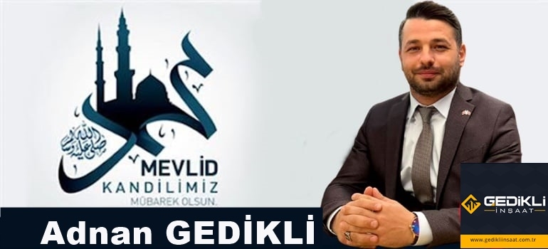 Gedikli Mevlid Kandilini Kutladı