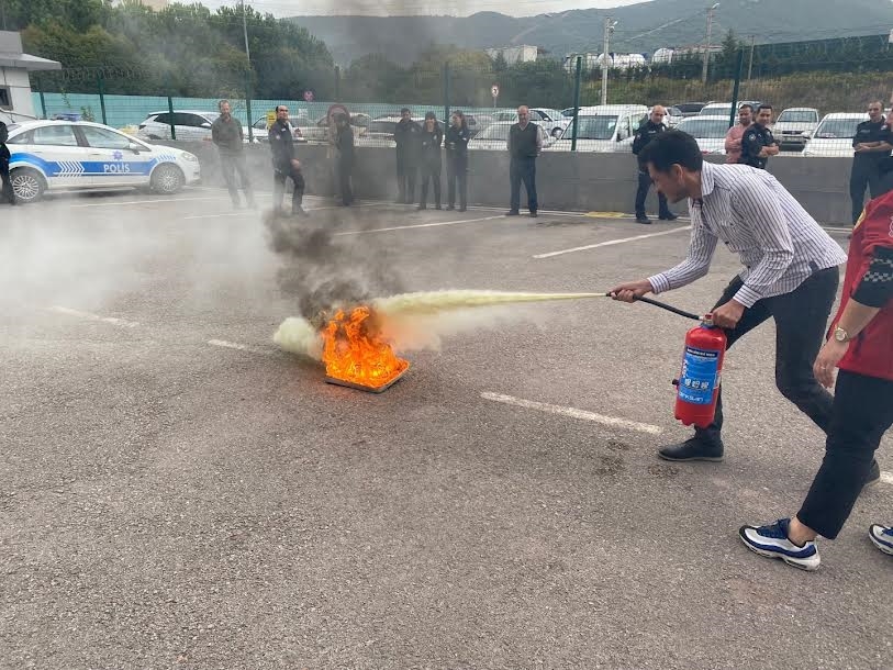 Büyükşehir İtfaiyesi, eğitimde vites yükseltti