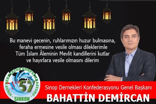 Başkan Demircan Mevlid Kandilini Kutladı
