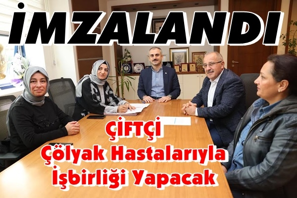 Glutensiz Yaşam Derneği ile hizmet protokolü imzalandı