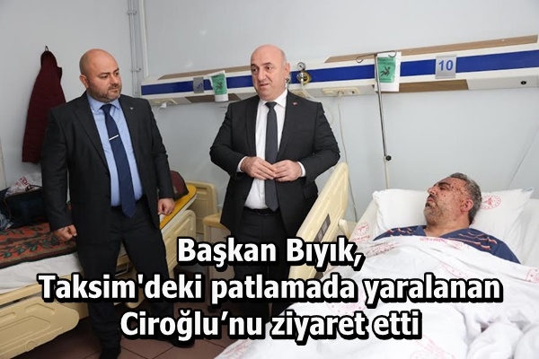 Başkan Bıyık, Taksim