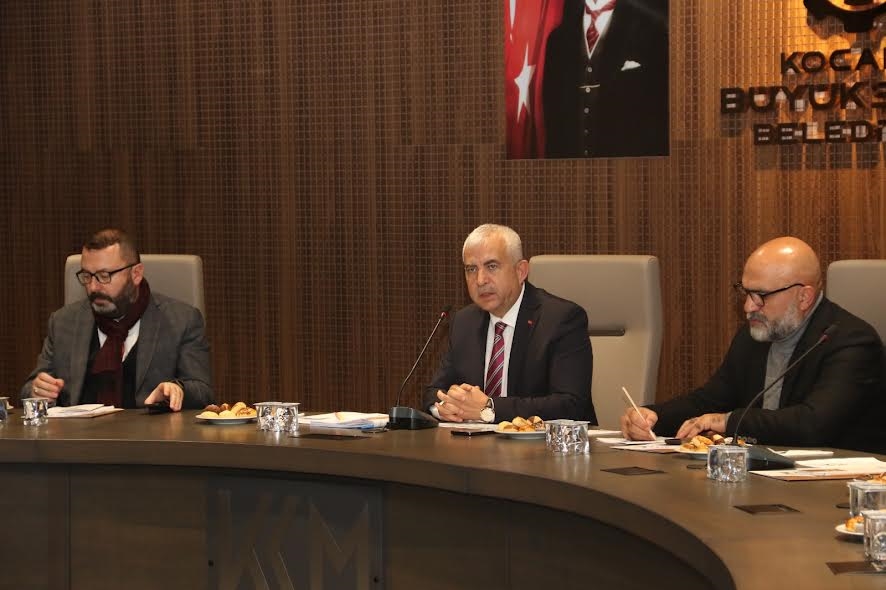 Büyükşehir’de aylık koordinasyon toplantısı