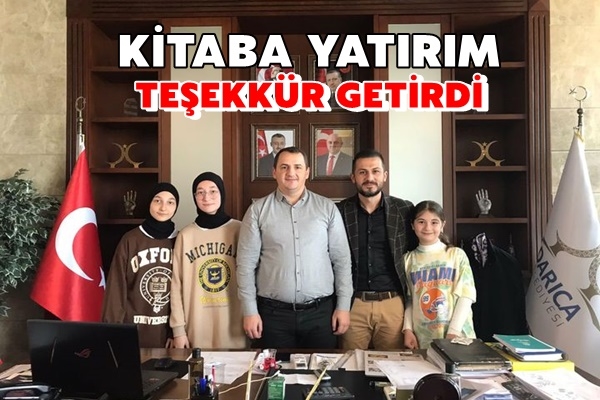 Kitaba Yatırım Teşekkür Getirdi