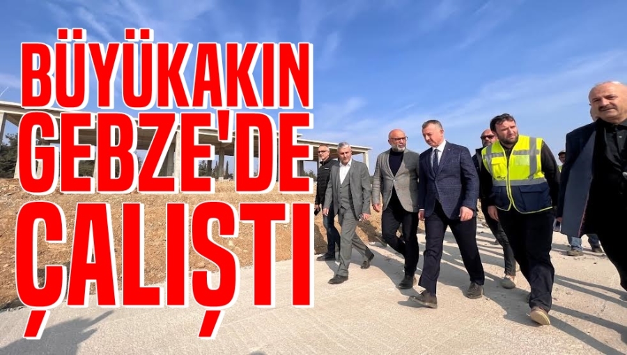 Başkan Büyükakın, Gebze Millet Bahçesi’ni inceledi