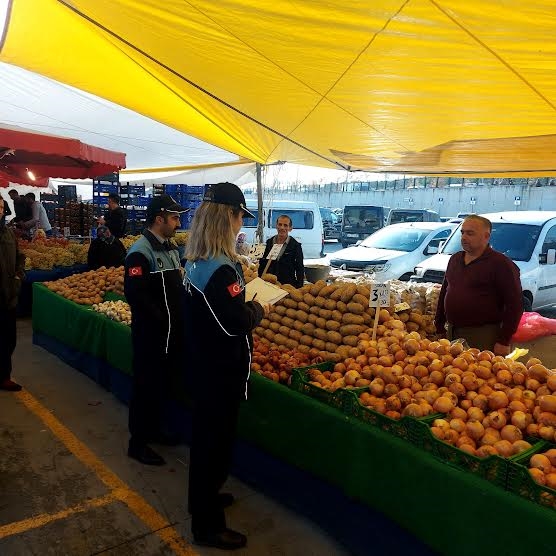 GEBZE ZABITASINDAN PAZAR DENETİMLERİ
