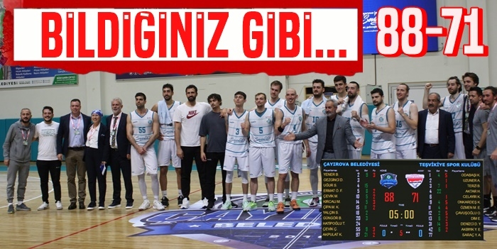 Çayırova Belediyespor Bildiğiniz Gibi...