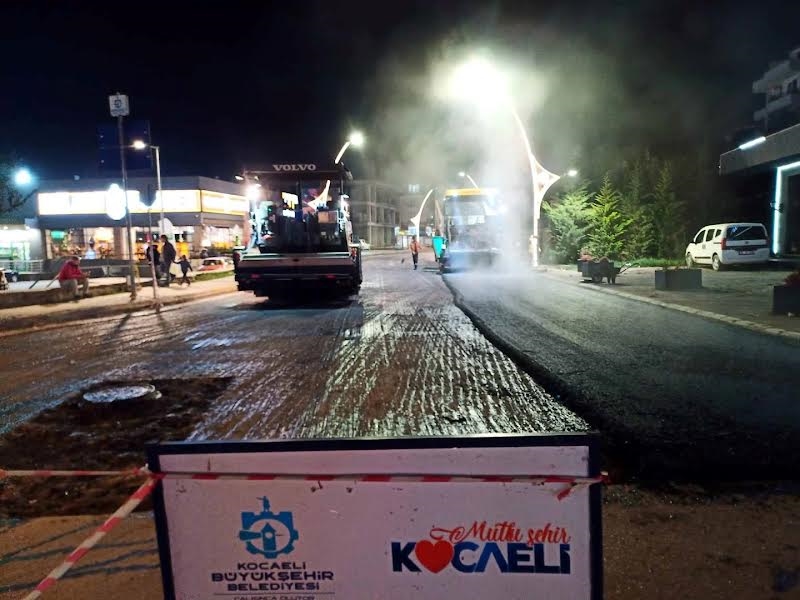 Büyükşehir’den Başiskele Pınar Caddesi’ne estetik dokunuş