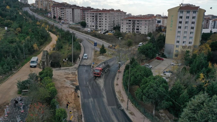 Gebze Dicle Caddesi’nde üstyapı çalışmaları tamamlandı   