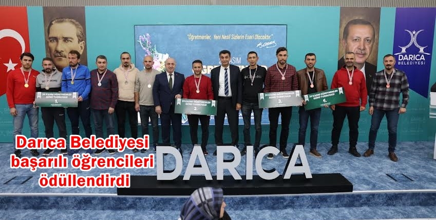 Darıca Belediyesi başarılı öğrencileri ödüllendirdi