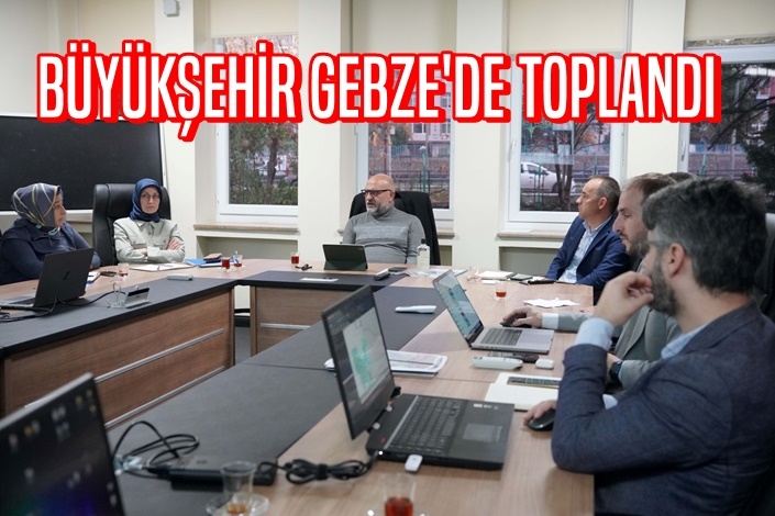 Büyükşehir’de koordinasyon toplantıları devam ediyor