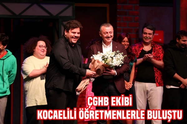 ÇGHB ekibi Kocaelili öğretmenlerle buluştu