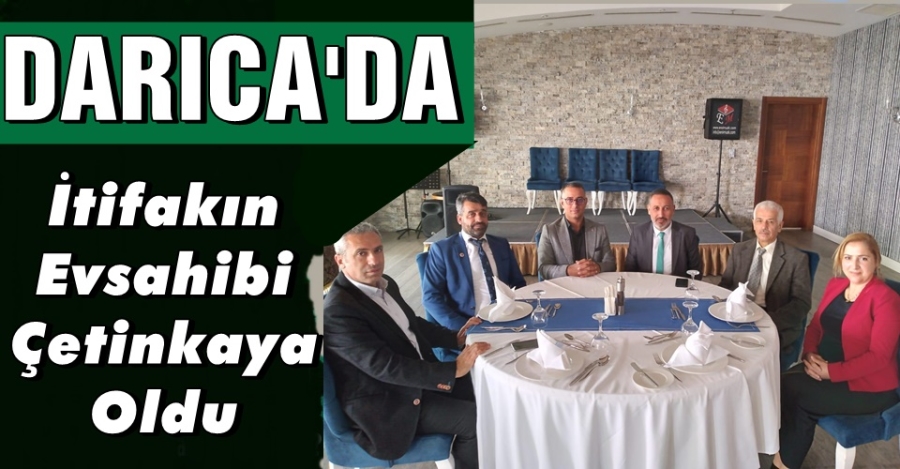Millet İttifakına Çetinkaya Evsahipliği Yaptı