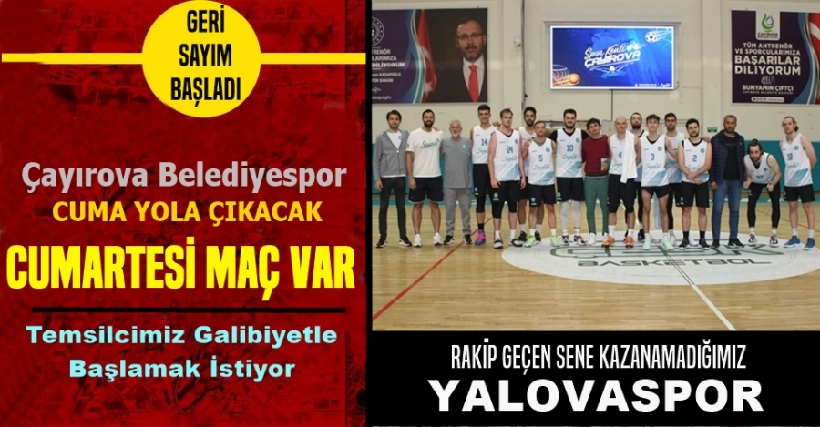Çayırova Belediyespor İçin Geri Sayım Başladı