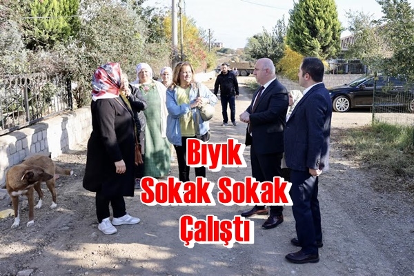 Darıca’ya sokak sokak hizmet götürüyoruz