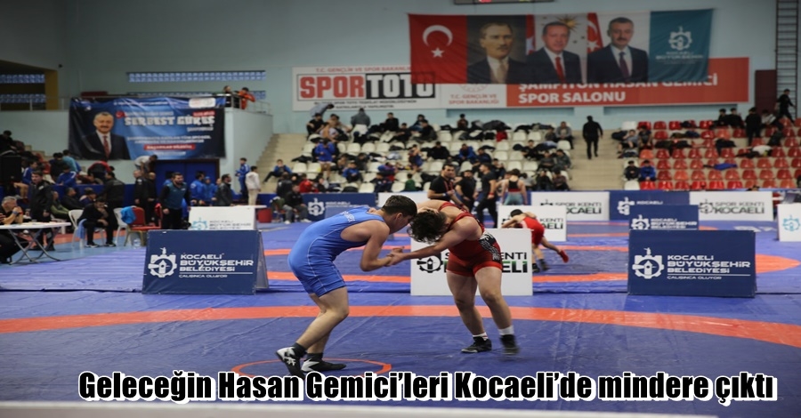 Geleceğin Hasan Gemici’leri Kocaeli’de mindere çıktı
