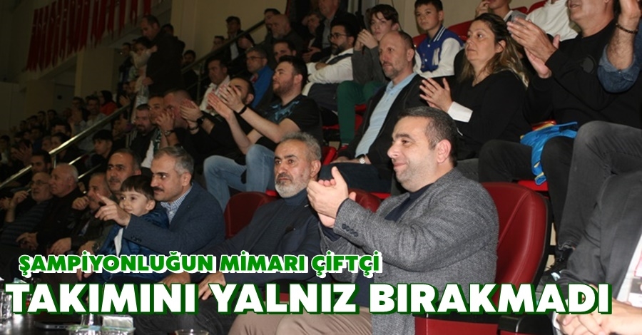 Çiftçi Takımını Yalnız Bırakmadı