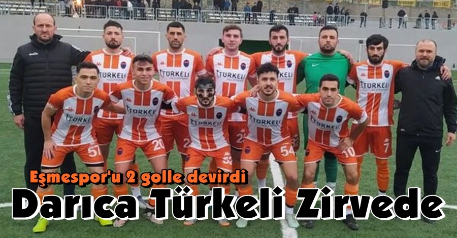 Darıca Türkelispor Zirvede