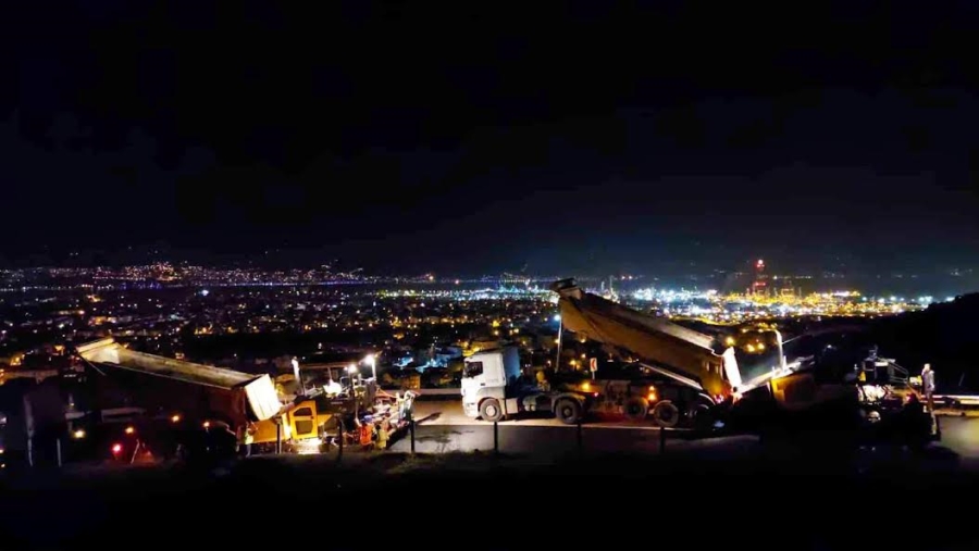 Körfez İlimtepe yolu asfaltlandı   