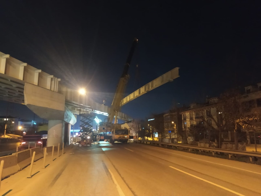 Kuruçeşme Tramvay Hattında hummalı çalışma   