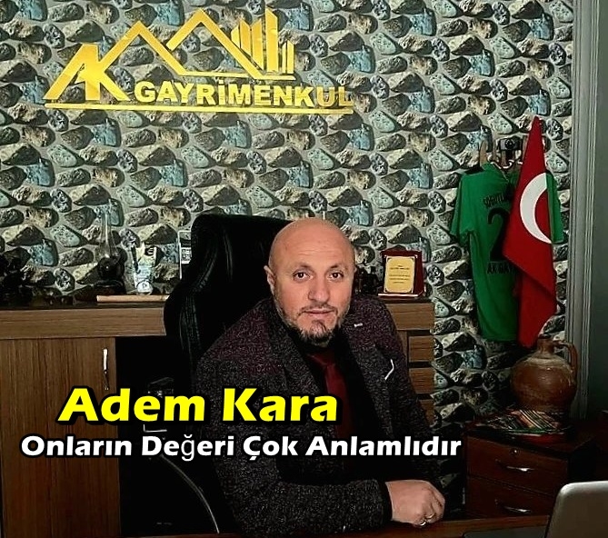 Adem Kara : Toplumda Var Olacakları İmkanlar Sunulmalıdır