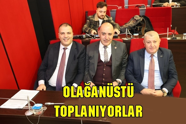 Olağan Üstü Toplanıyorlar