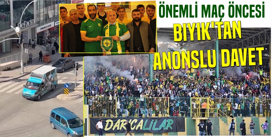 Kirtik Maç Öncesi Anonslu Davet