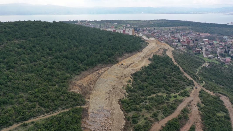 Dilovası Hastane Yolu’nda sondaj çalışması bitti
