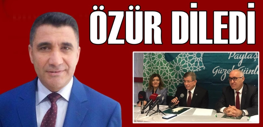 Özür Diledi