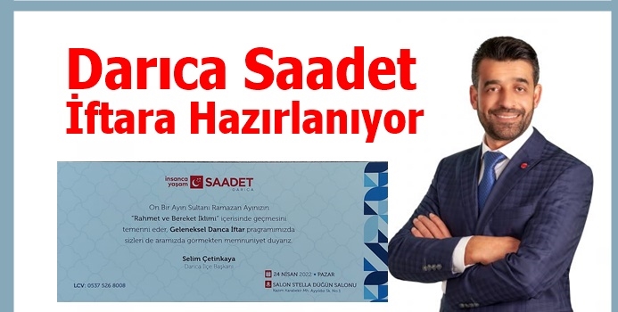 Darıca Saadet İftara Hazırlanıyor