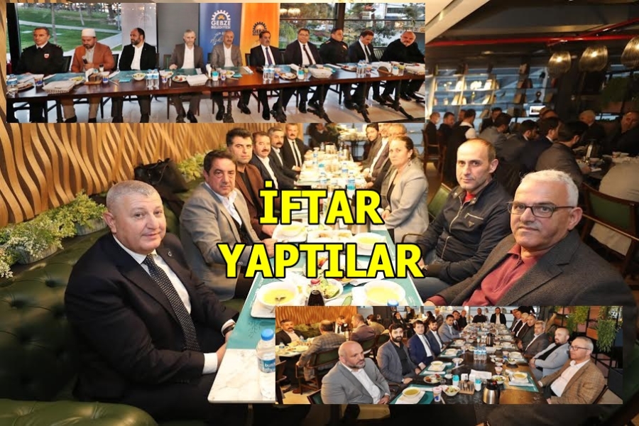 İftar Yaptılar