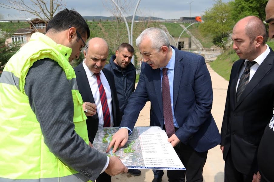 Genel Sekreter Gündoğdu, Derince ve Körfez’de yatırımları inceledi