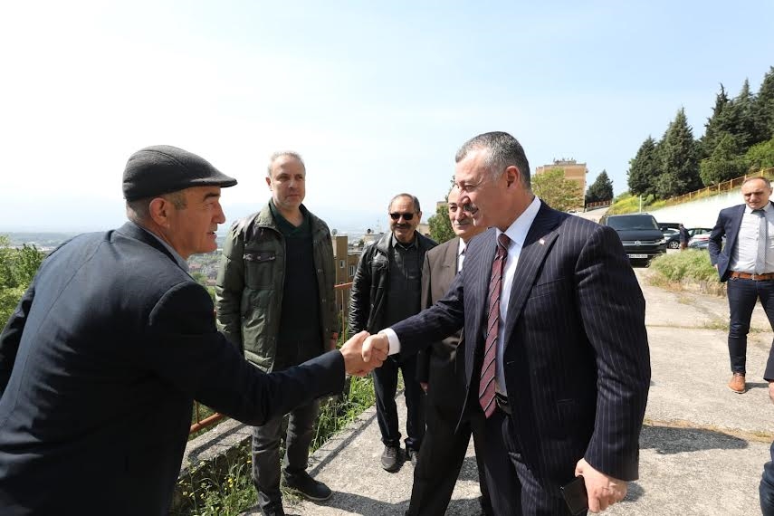 ‘’Şehrimizin her noktasında vatandaşımızla kucaklaşıyoruz’’   