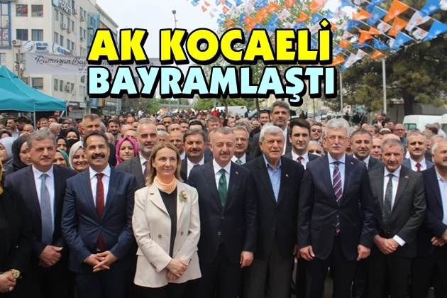 Ak Kocaeli Bayramlaştı
