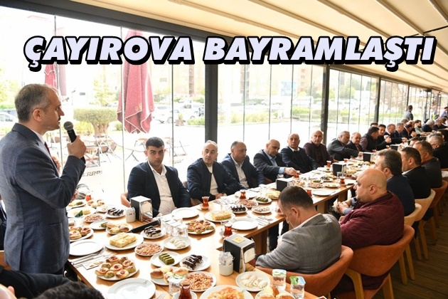 Çayırova Bayramlaştı