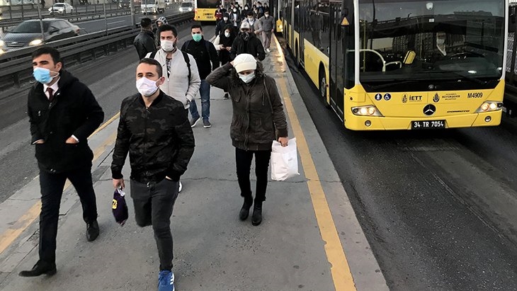 Koronavirüste vaka sayıları binin altına düştü