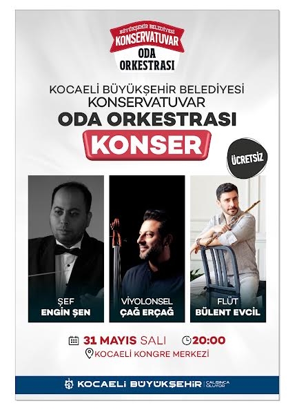 Büyükşehir Oda Orkestrası’nda  ilk konser heyecanı