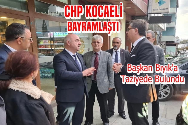 CHP Bayramlaştı