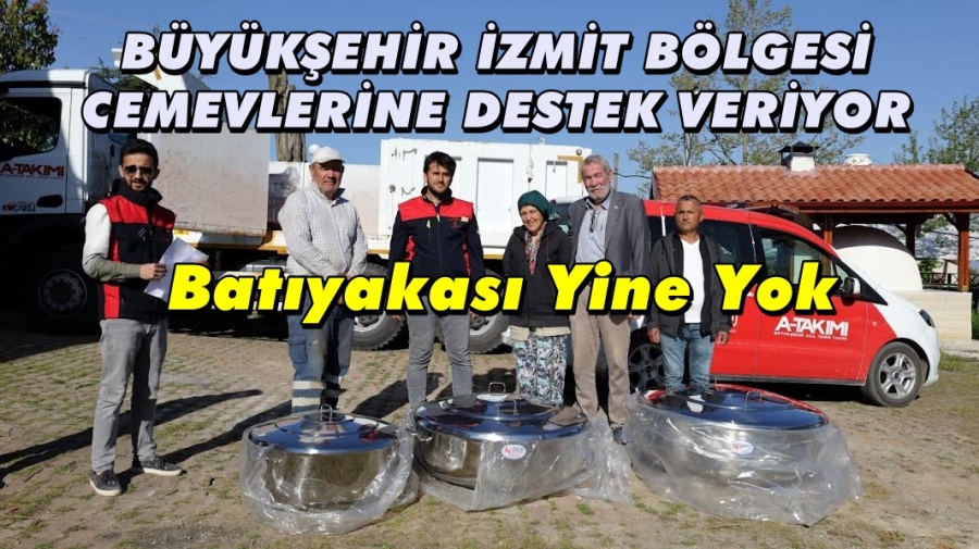 Büyükşehir’den Hıdırellez öncesi İzmit Bölgesi Cemevlerine destek