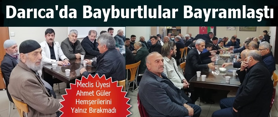 Güler Hemşerileyle bayramlaştı